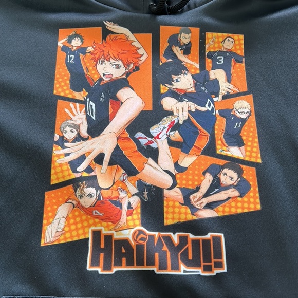 Men’s anime, Haikyu!! Hoodie - Picture 2 of 6